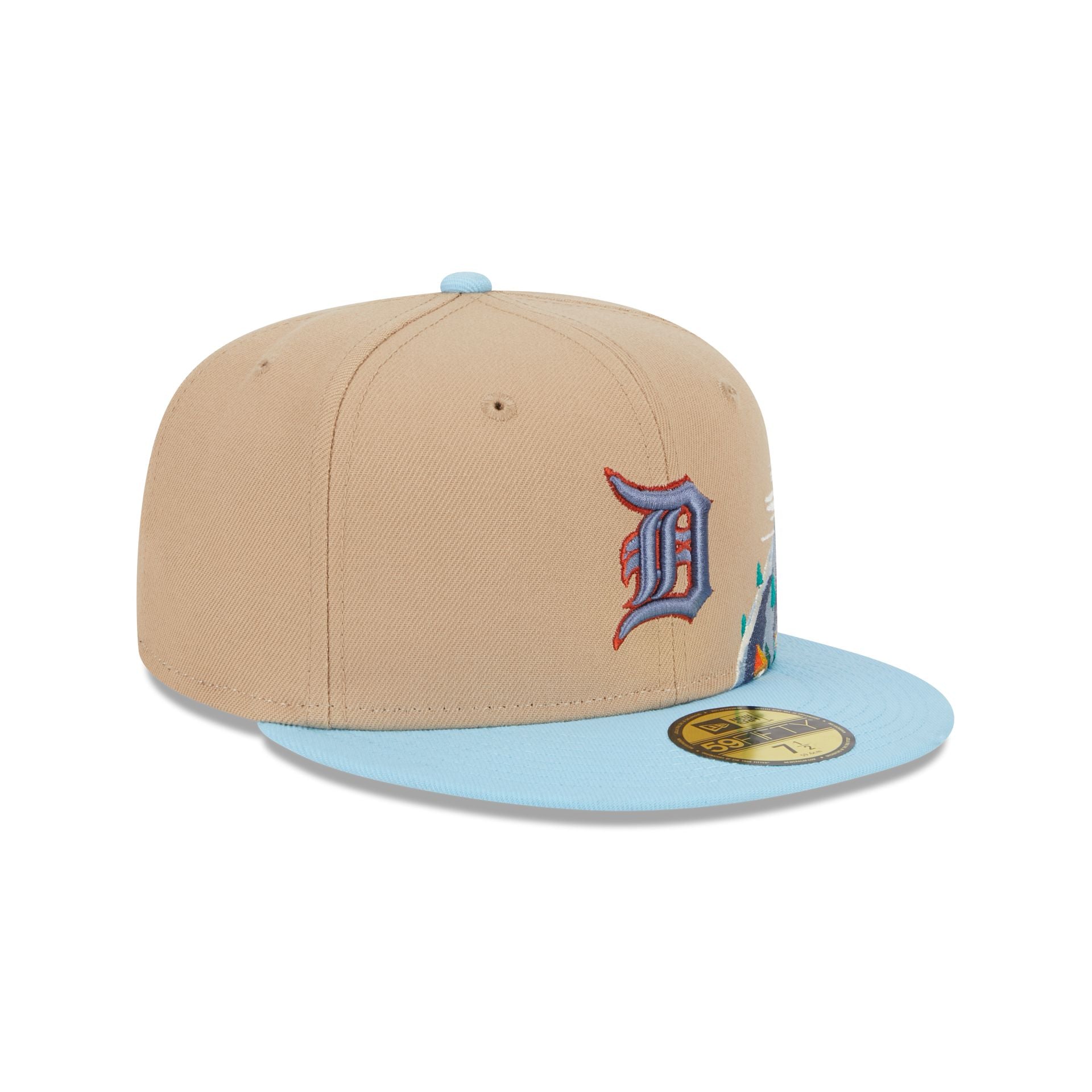 Khaki New Era Atlanta Braves Spring Training Disney Baseball Strapback Hat  Cap