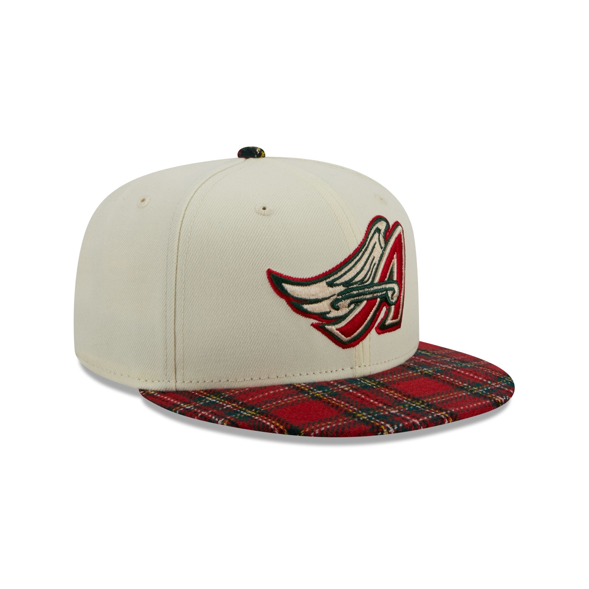 Los Angeles Angels Plaid Visor 9FIFTY Snapback