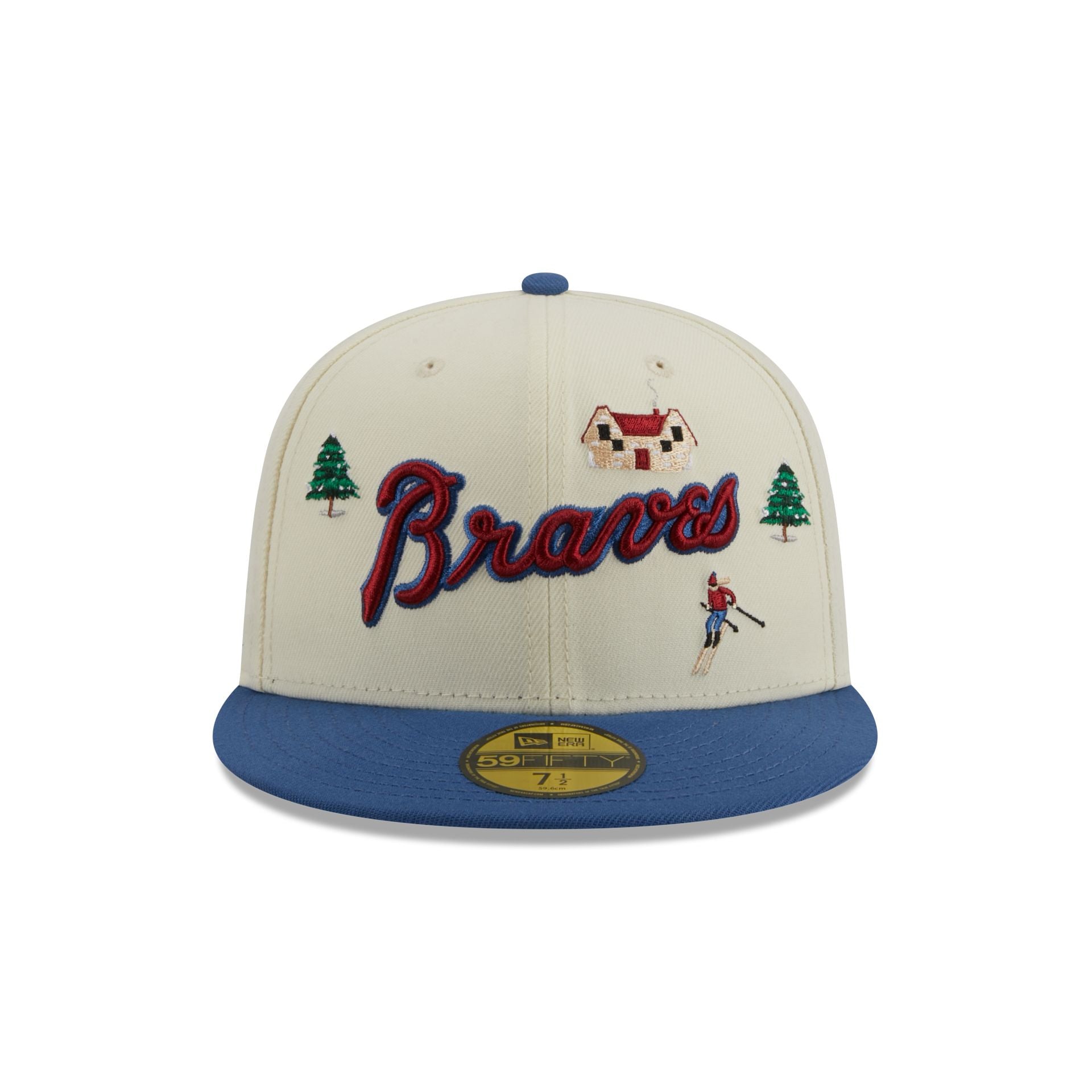 Atlanta Braves Snowbound 59FIFTY Fitted Hat – New Era Cap