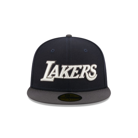 Los Angeles Lakers Navy Crown 59FIFTY Fitted Hat