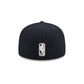 Los Angeles Lakers Navy Crown 59FIFTY Fitted Hat