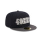 San Francisco 49ers Navy Crown 59FIFTY Fitted Hat