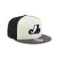 Montreal Expos Graphite Visor 9FIFTY Snapback Hat