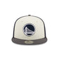 Golden State Warriors Graphite Visor 9FIFTY Snapback Hat