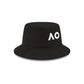 Australian Open Black Bucket Hat