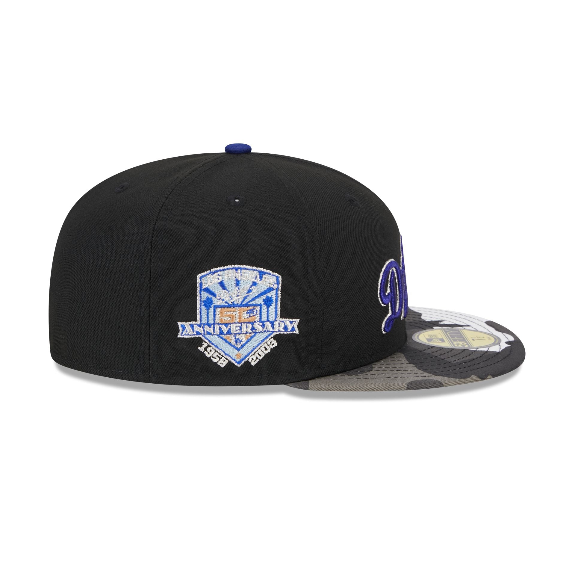 Los Angeles Dodgers Metallic Camo 59FIFTY Fitted
