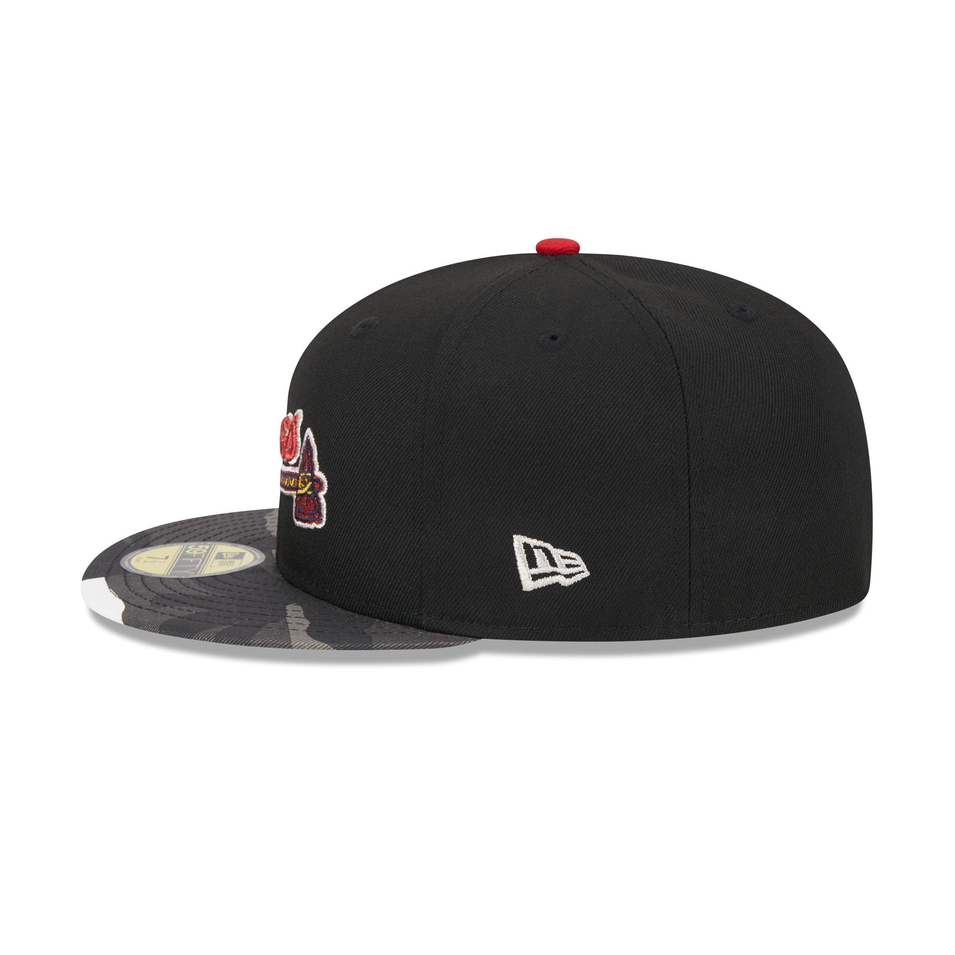 Atlanta Braves Camo Crown 59FIFTY Fitted Hat – New Era Cap