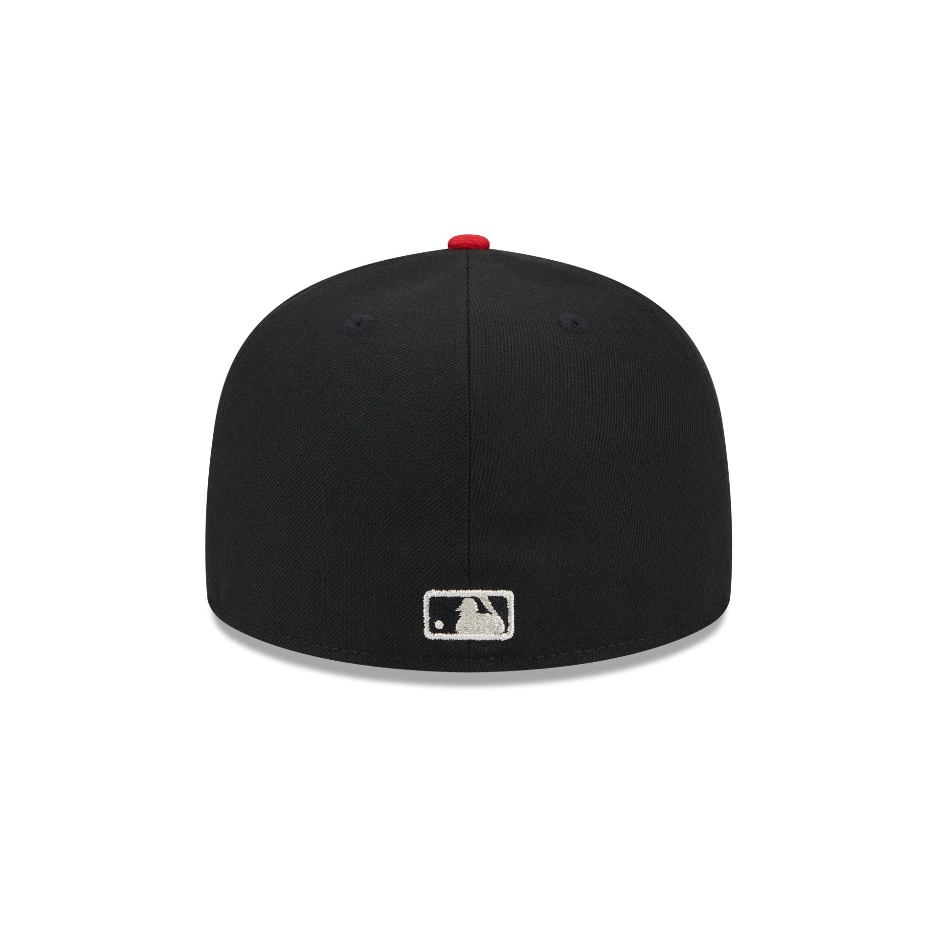 Atlanta Braves New Era Metallic Camo 59FIFTY Fitted Hat - Black