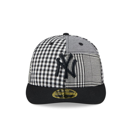 New York Yankees Patch Plaid Low Profile 59FIFTY Fitted Hat