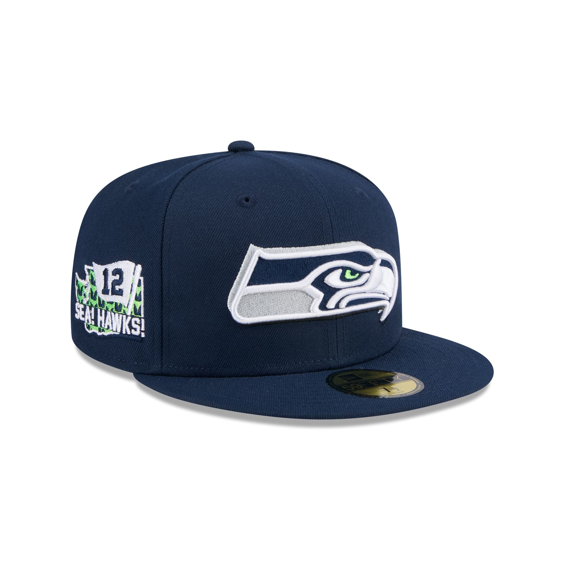 Seattle Seahawks 2024 Draft 59FIFTY Fitted Hat – New Era Cap