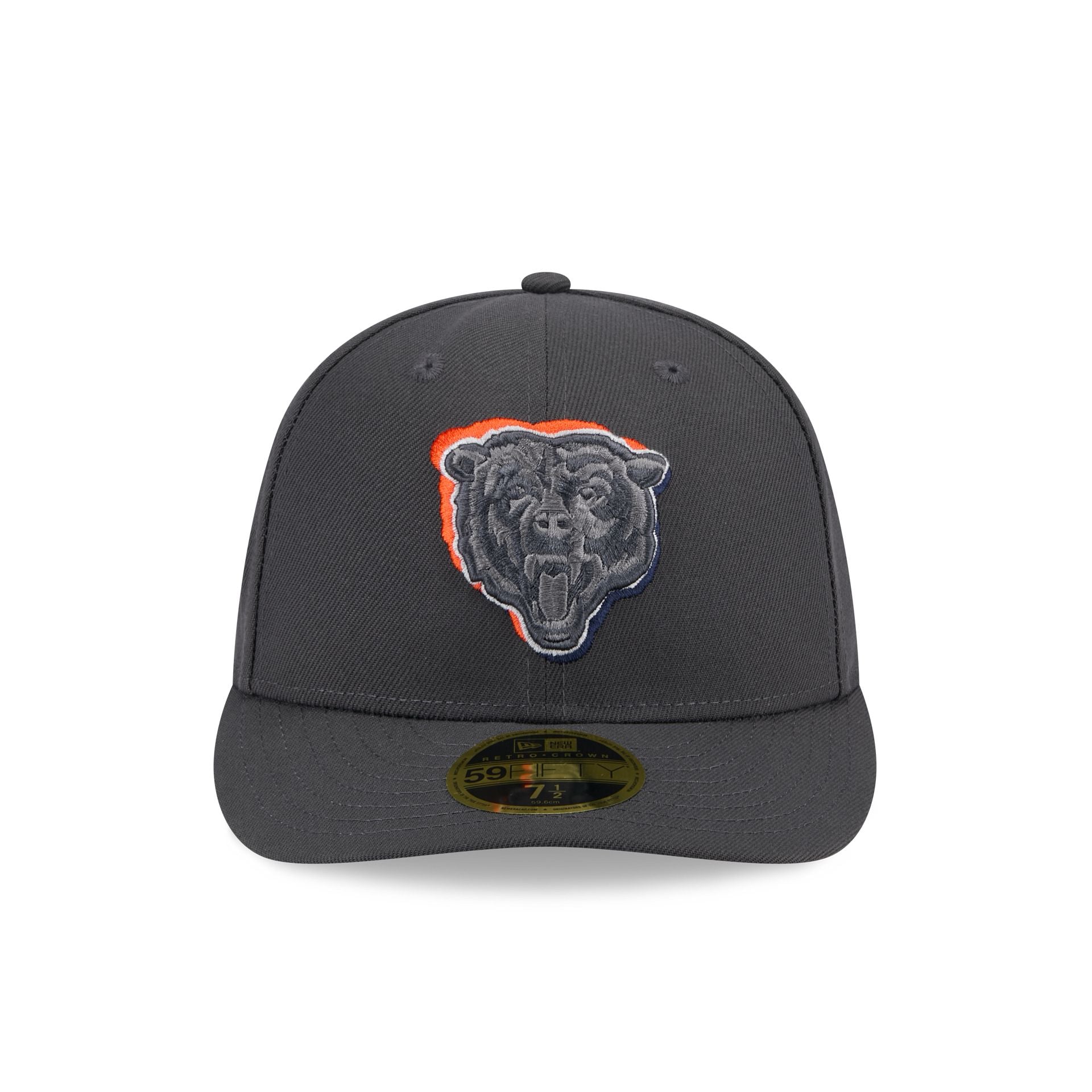 Chicago Bears 2024 Draft Low Profile 59FIFTY Fitted Hat New Era Cap