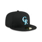 Colorado Rockies Father's Day 2024 59FIFTY Fitted