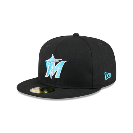 Miami Marlins Father's Day 2024 59FIFTY Fitted Hat