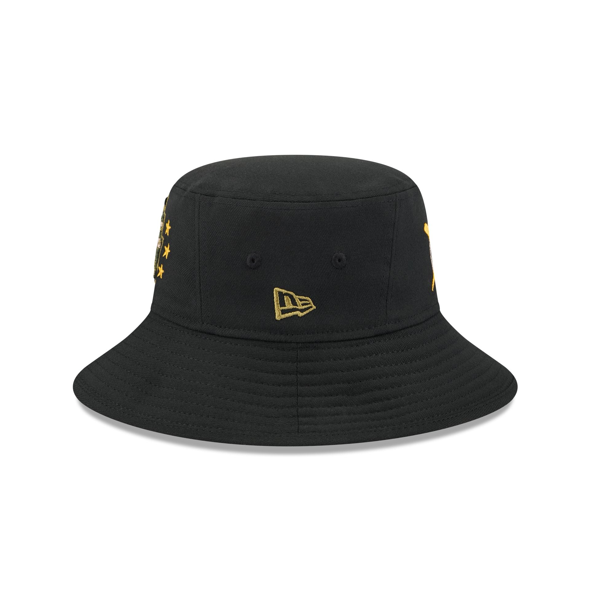 Los Angeles Dodgers Armed Forces Day 2024 Stretch Bucket Hat