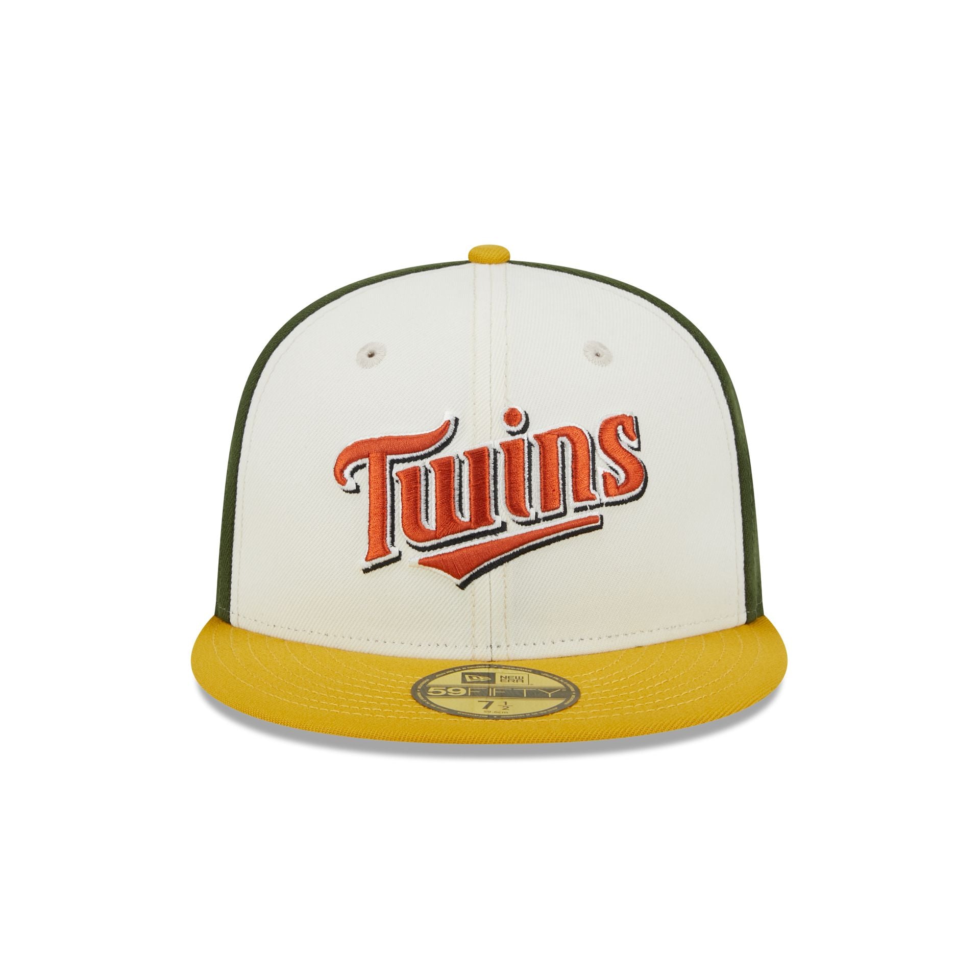 New Era 59Fifty Minnesota Twins Fitted Hat Size 7 5/8 Mint cheapest UV 60th Side Patch