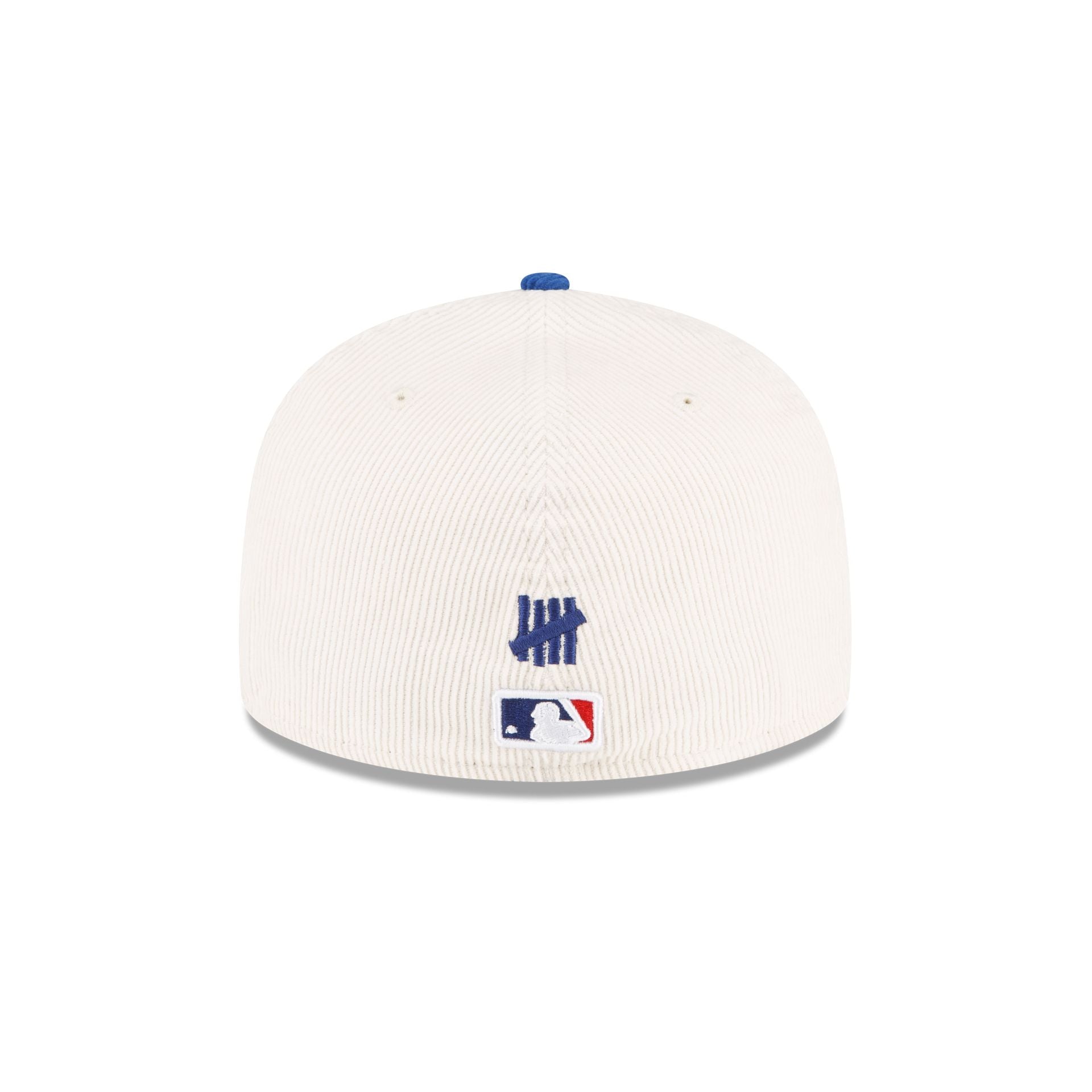 Undefeated X Los Angeles Dodgers White Corduroy 59FIFTY Fitted Hat