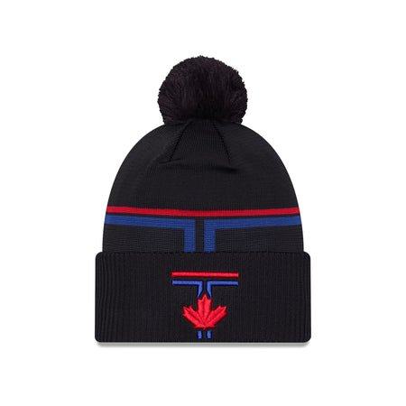 Toronto Blue Jays City Connect Pom Knit Hat