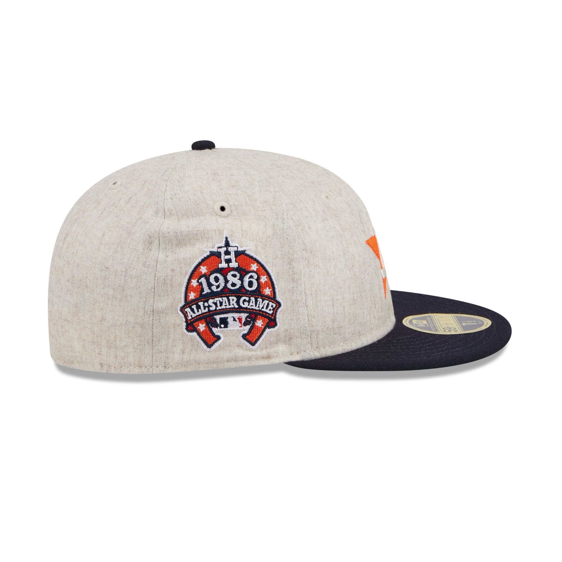 Houston Astros Melton Wool Retro Crown 59FIFTY Fitted Hat