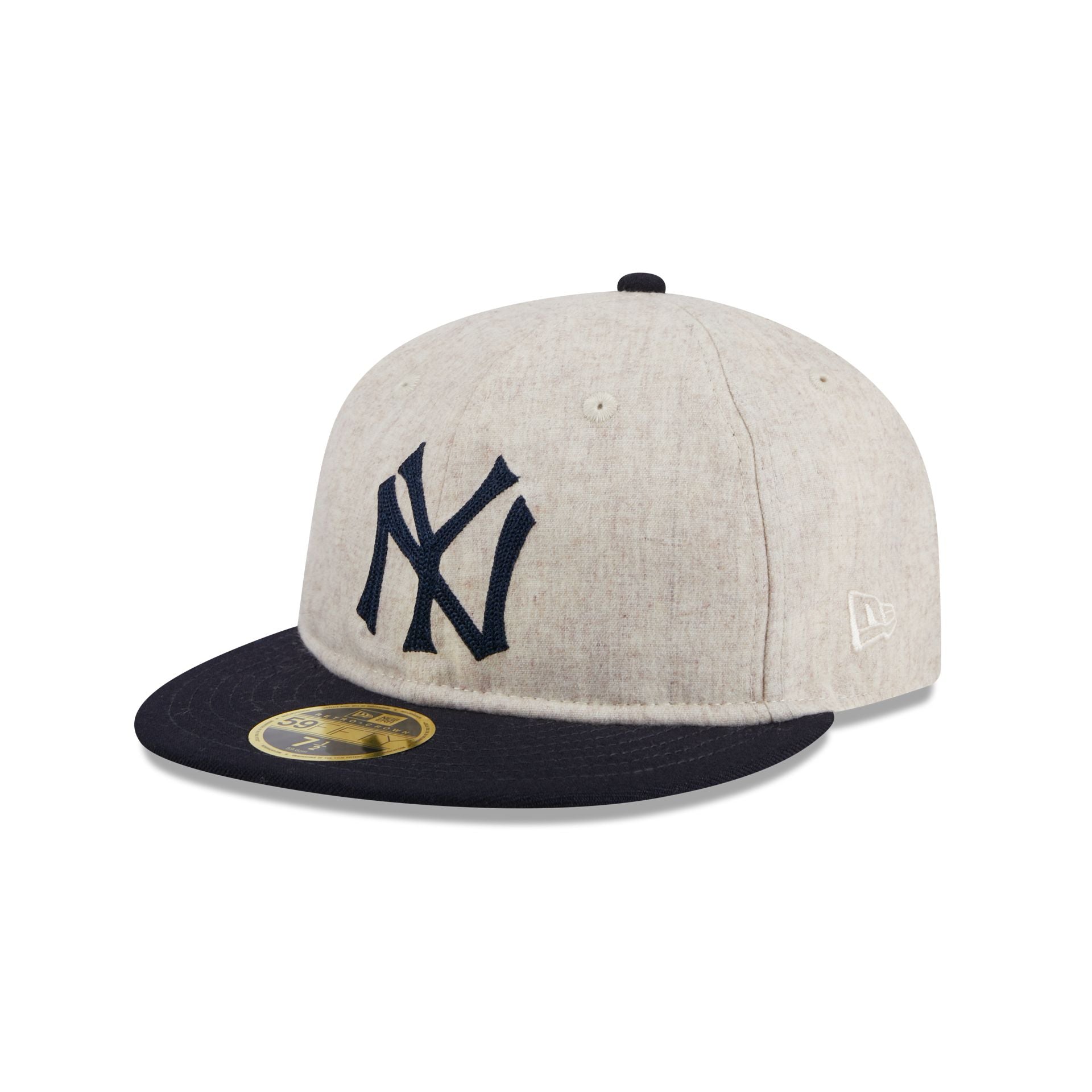 New York Yankees Melton Wool Retro Crown 59FIFTY Fitted Hat