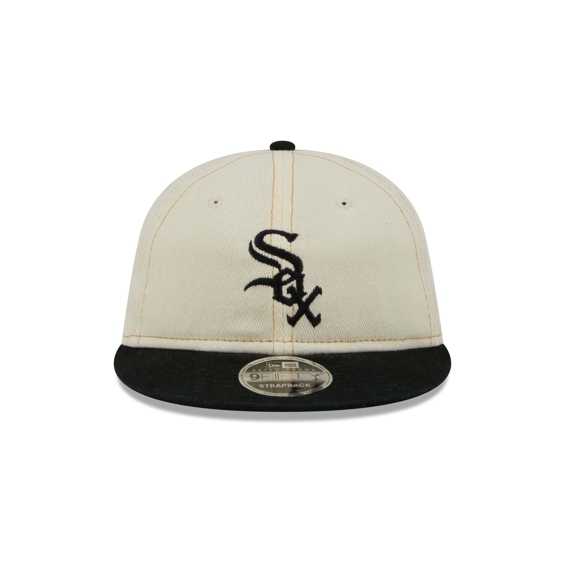 Chicago White Sox Chrome Denim Retro Crown 9FIFTY Adjustable Hat