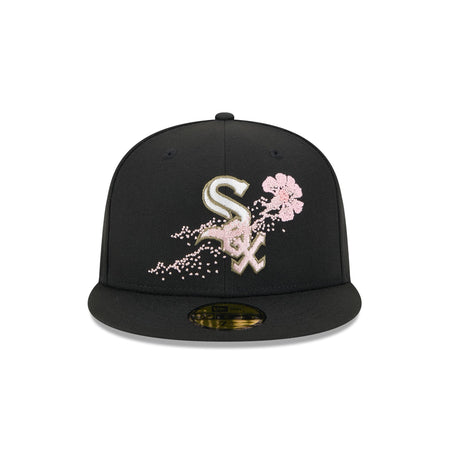 Chicago White Sox Dotted Floral 59FIFTY Fitted Hat