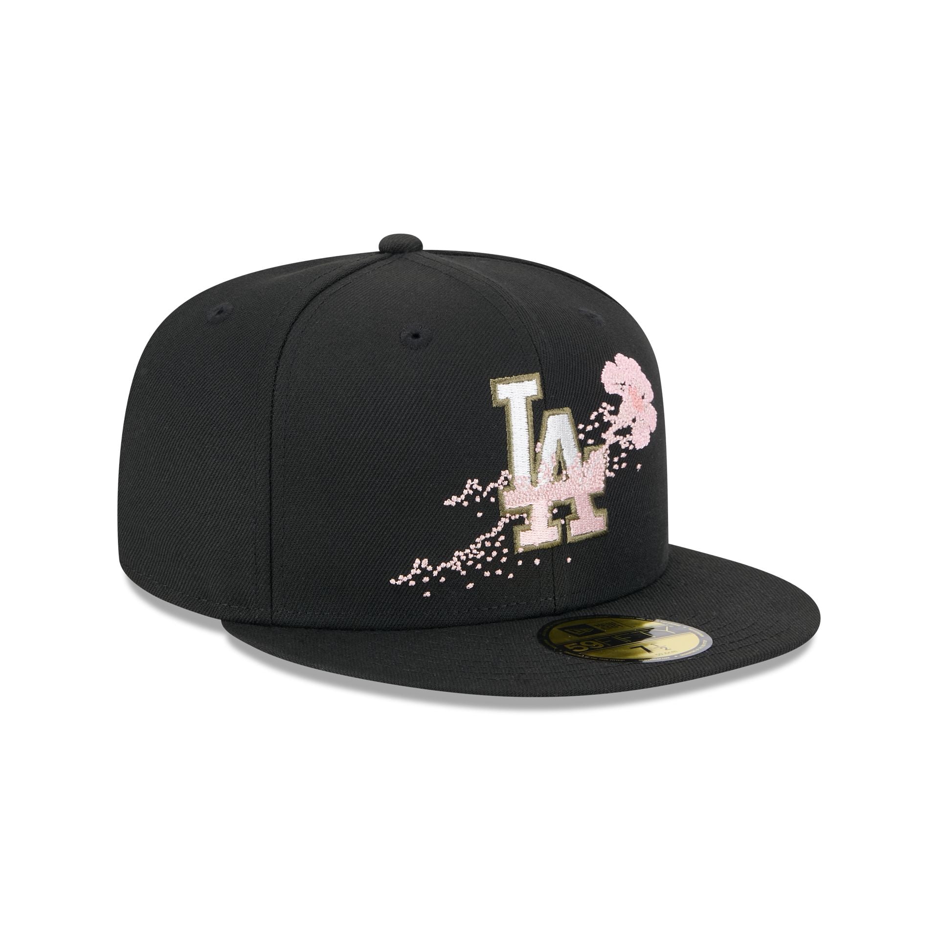 Los Angeles Dodgers Dotted Floral 59FIFTY Fitted Hat New Era Cap