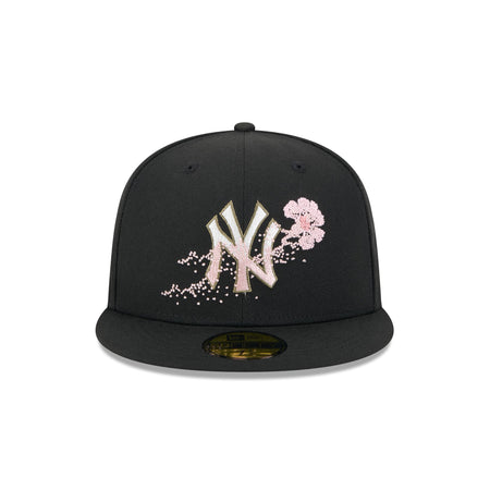 New York Yankees Dotted Floral 59FIFTY Fitted Hat