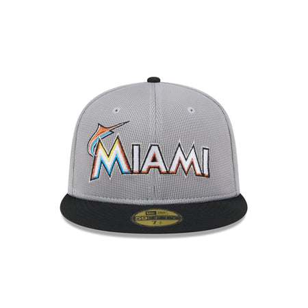 Miami Marlins Pivot Mesh 59FIFTY Fitted Hat