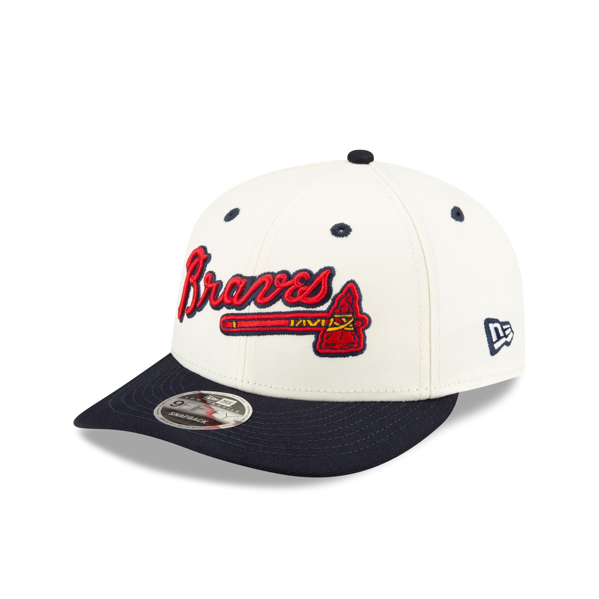 Atlanta Braves Team 9FORTY Spring Training White/Blue Trucker - New Era cap