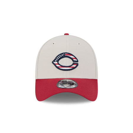 Cincinnati Reds Independence Day 2024 39THIRTY Stretch Fit Hat