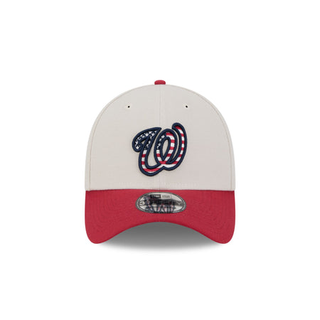 Washington Nationals Independence Day 2024 39THIRTY Stretch Fit Hat