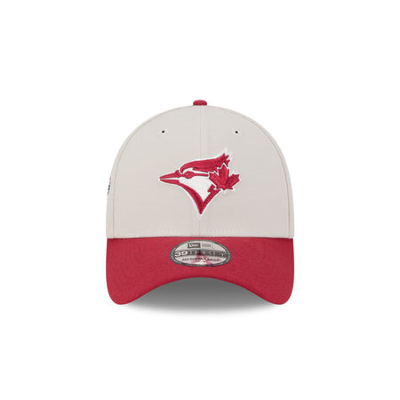 Toronto Blue Jays Canada Day 2024 39THIRTY Stretch Fit Hat