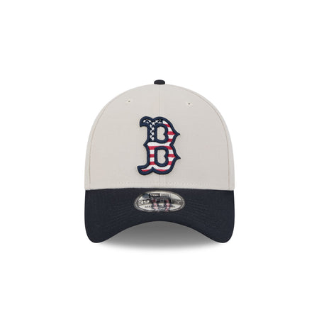 Boston Red Sox Independence Day 2024 39THIRTY Stretch Fit Hat