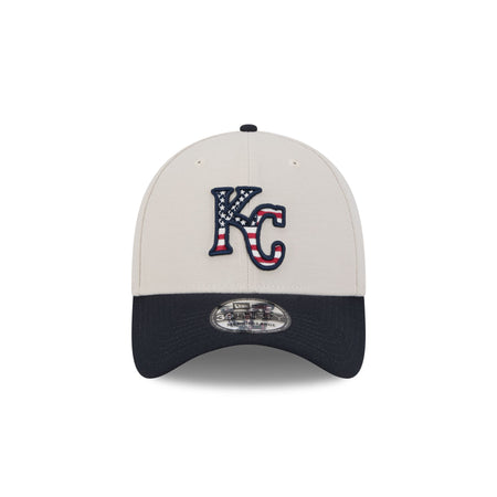 Kansas City Royals Independence Day 2024 39THIRTY Stretch Fit Hat