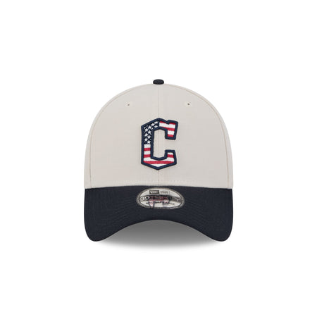 Cleveland Guardians Independence Day 2024 39THIRTY Stretch Fit Hat