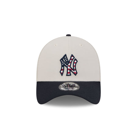 New York Yankees Independence Day 2024 39THIRTY Stretch Fit Hat