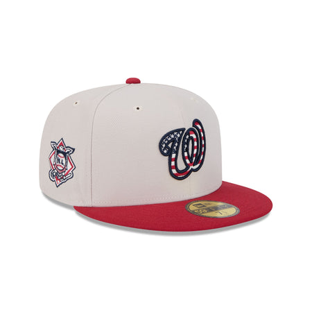 Washington Nationals Independence Day 2024 59FIFTY Fitted Hat