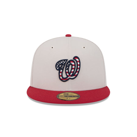 Washington Nationals Independence Day 2024 59FIFTY Fitted Hat