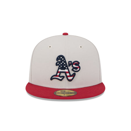 Oakland Athletics Independence Day 2024 59FIFTY Fitted Hat