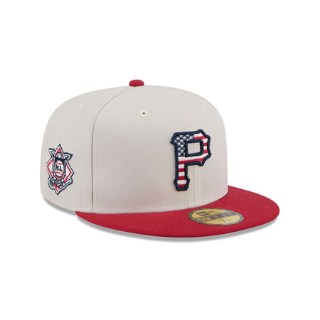 Pittsburgh Pirates Independence Day 2024 59FIFTY Fitted Hat