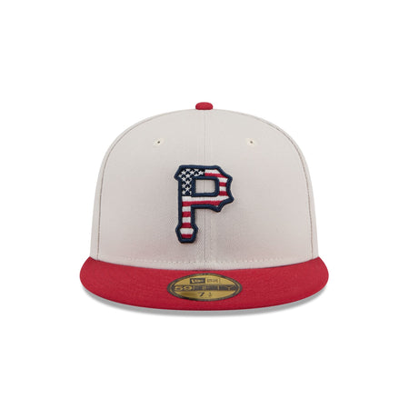 Pittsburgh Pirates Independence Day 2024 59FIFTY Fitted Hat