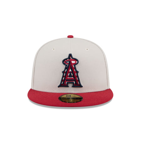 Los Angeles Angels Independence Day 2024 59FIFTY Fitted Hat