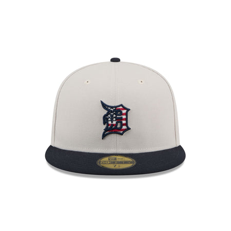 Detroit Tigers Independence Day 2024 59FIFTY Fitted Hat