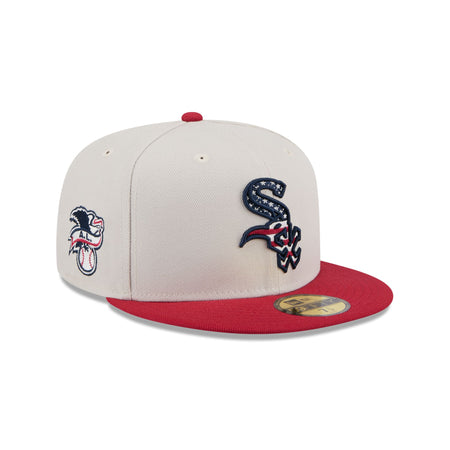 Chicago White Sox Independence Day 2024 59FIFTY Fitted Hat