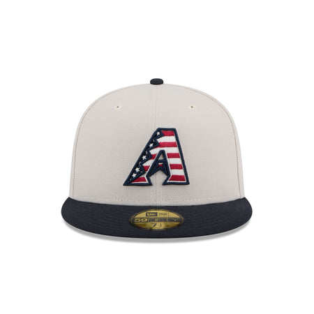Arizona Diamondbacks Independence Day 2024 59FIFTY Fitted Hat