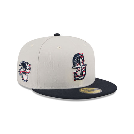 Seattle Mariners Independence Day 2024 59FIFTY Fitted Hat