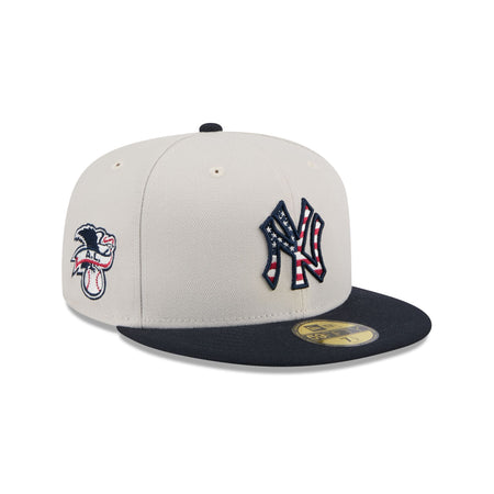 New York Yankees Independence Day 2024 Kids 59FIFTY Fitted Hat