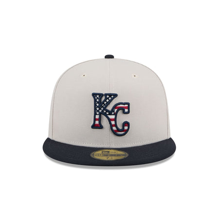 Kansas City Royals Independence Day 2024 59FIFTY Fitted Hat