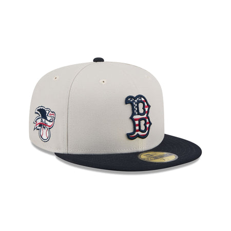 Boston Red Sox Independence Day 2024 Kids 59FIFTY Fitted Hat