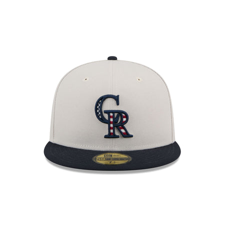 Colorado Rockies Independence Day 2024 59FIFTY Fitted Hat